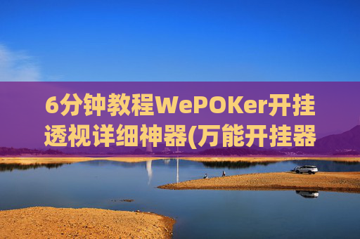 6分钟教程WePOKer开挂透视详细神器(万能开挂器通用版)-第1张图片-外挂论坛